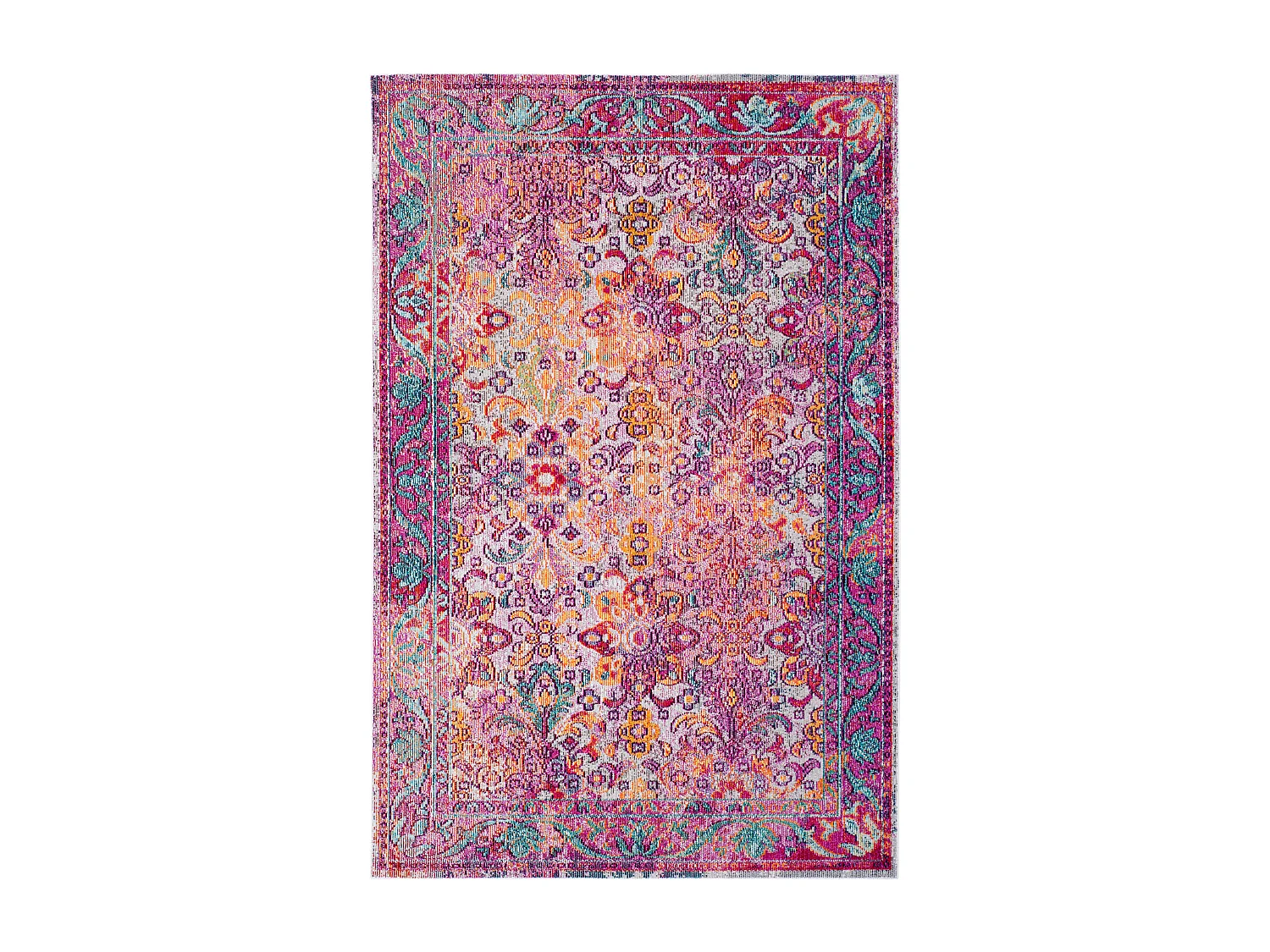 Tapis Bleu/Rose 201 X 279 cm - Duffy