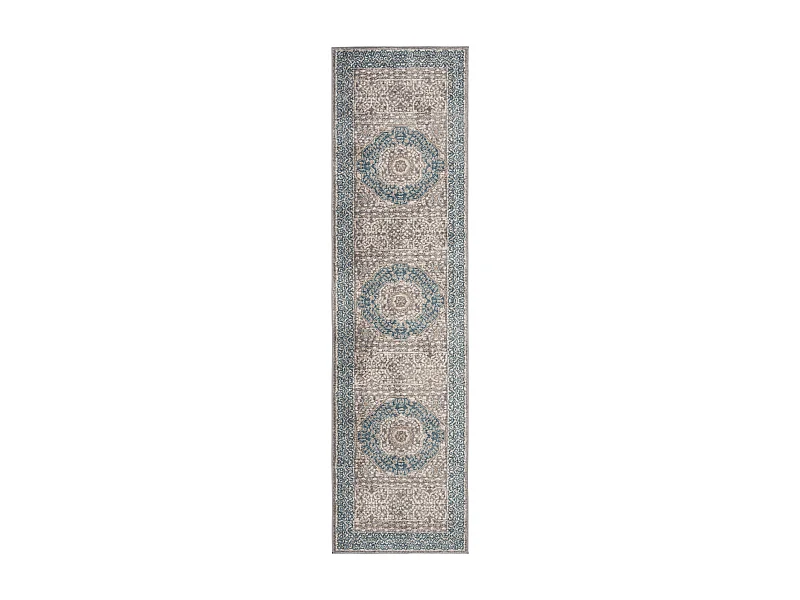 Tapis Gris/Bleu 66 X 244 cm - Kameni