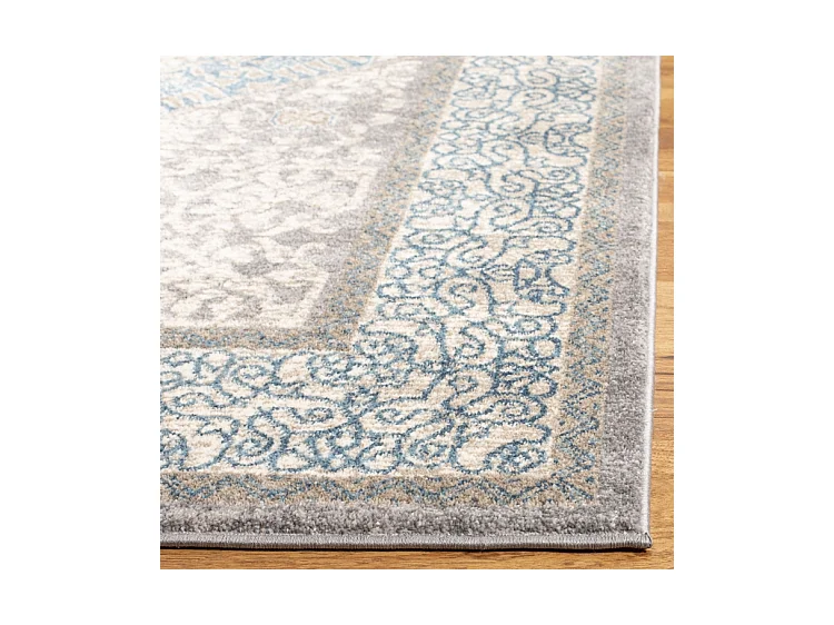 Tapis Gris/Bleu 66 X 244 cm - Kameni