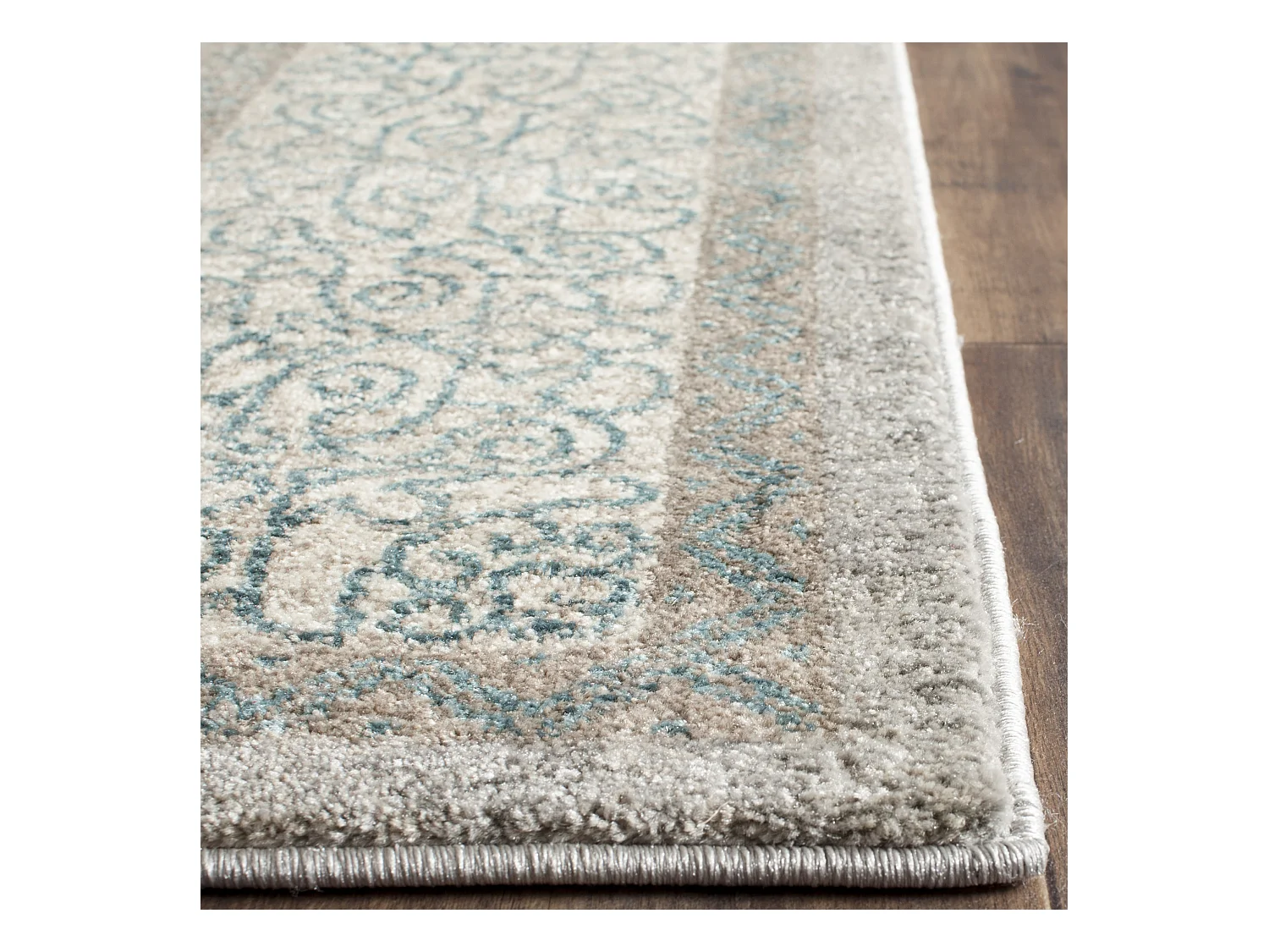 Tapis Gris/Bleu 66 X 244 cm - Kameni