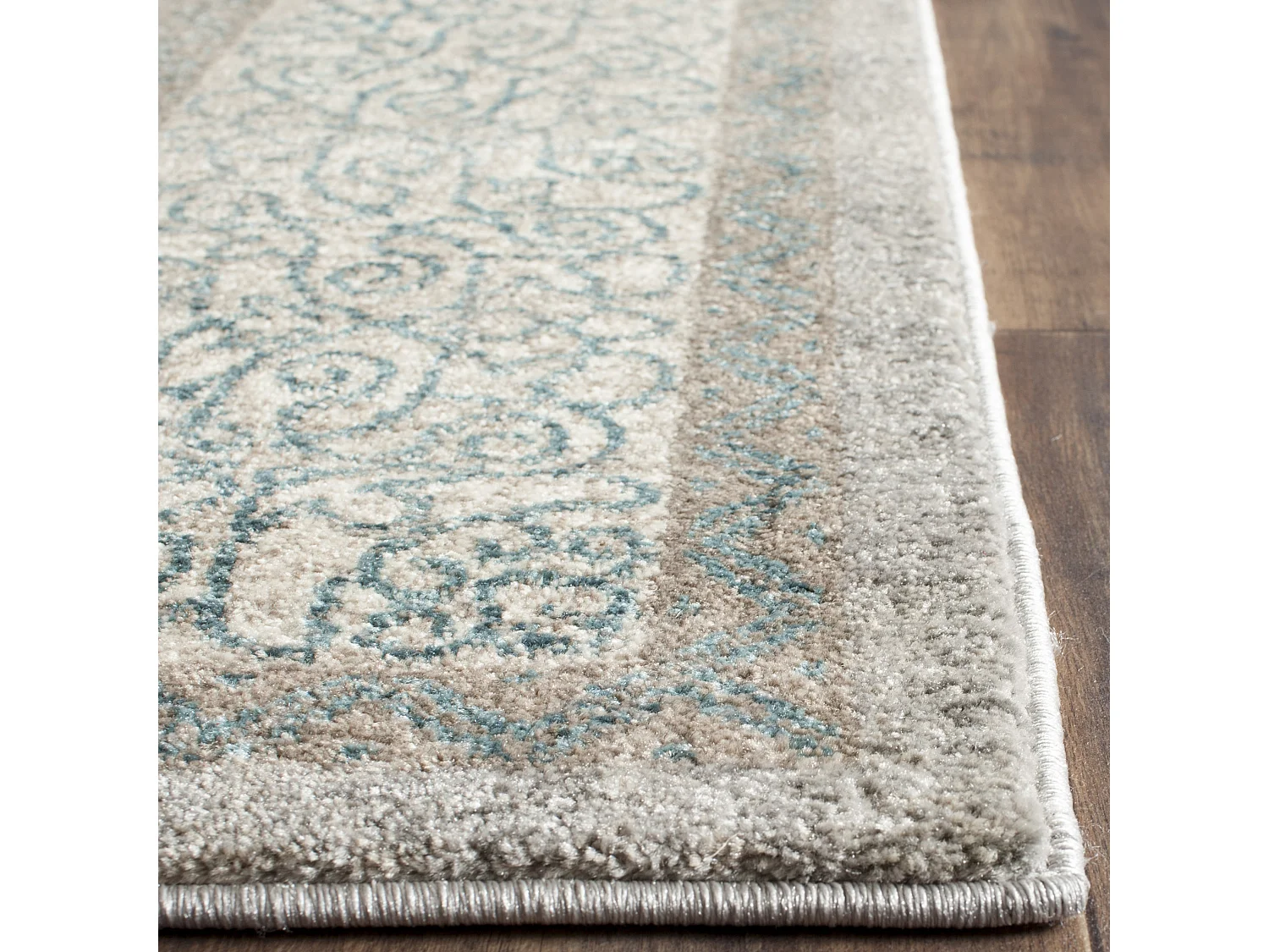 Tapis Gris/Bleu 66 X 244 cm - Kameni