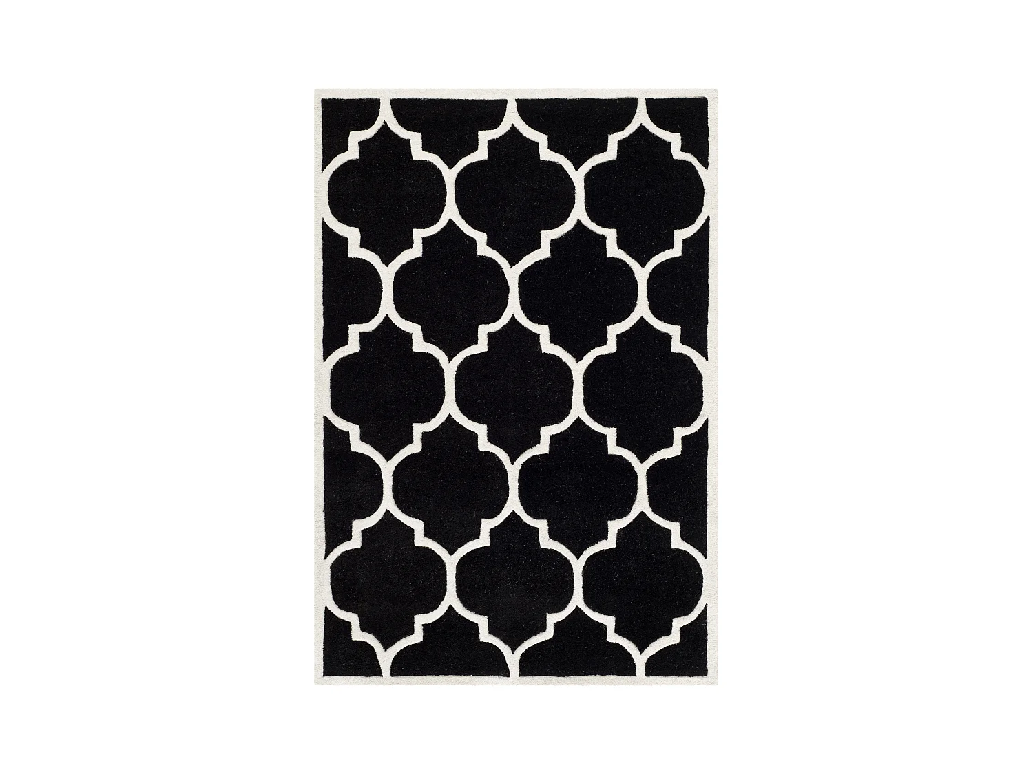 Tapis Noir/Neutre 152 X 244 cm - Morton