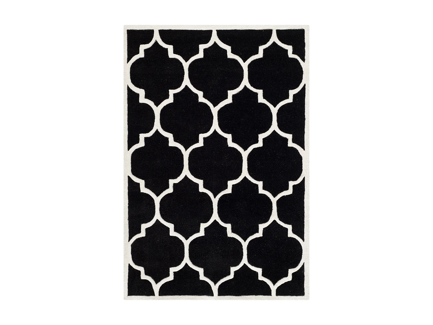 Tapis Noir/Neutre 152 X 244 cm - Morton
