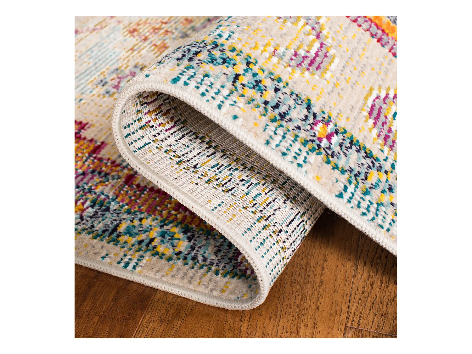 Tapis Bleu/Rose 91 X 152 cm - Desi