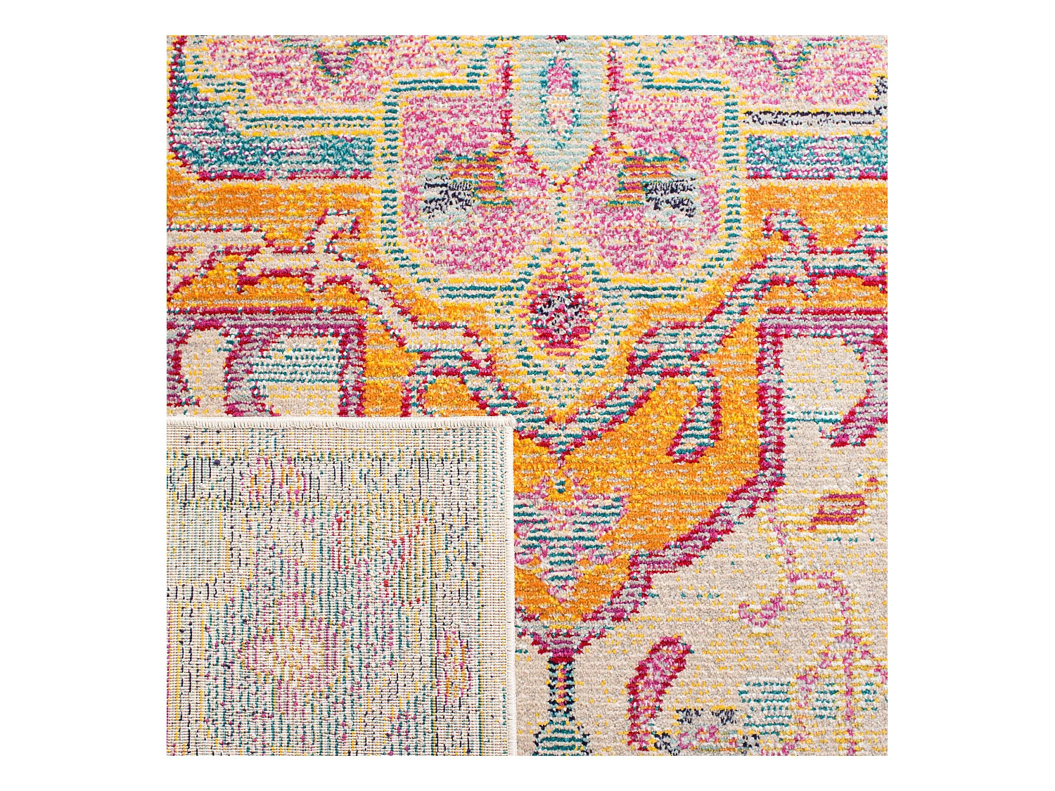 Tapis Bleu/Rose 91 X 152 cm - Desi