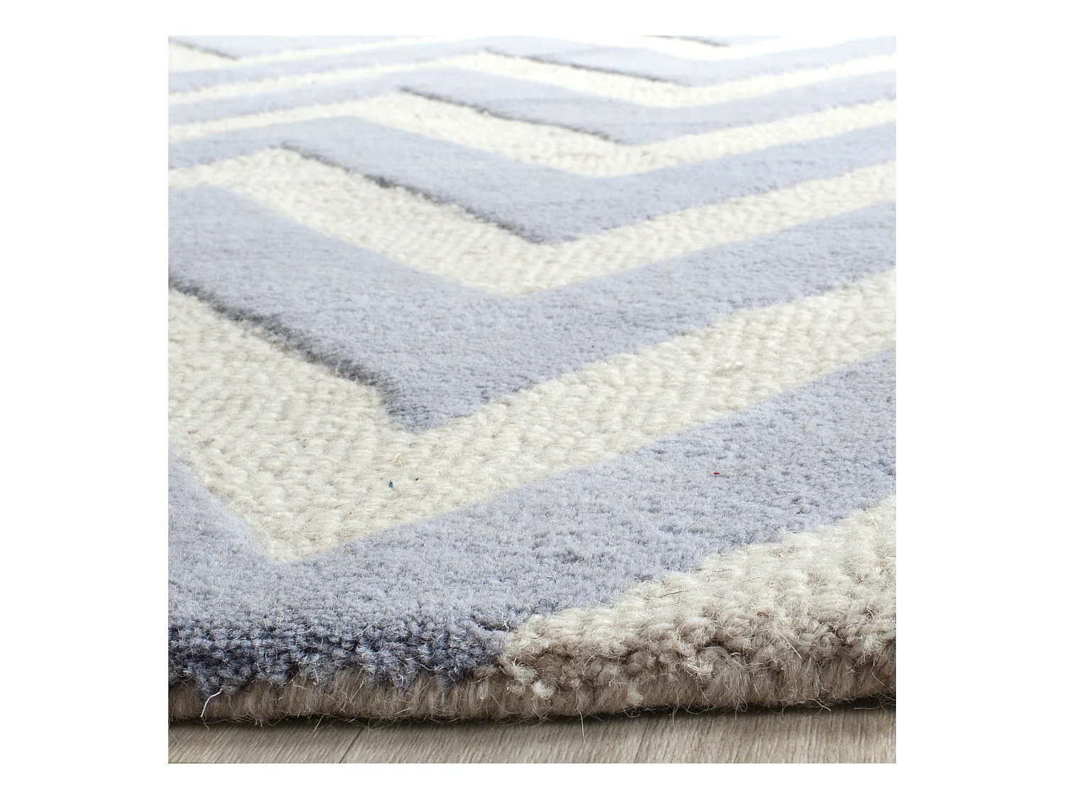 Tapis Bleu/Neutre 183 X 274 cm - Stella