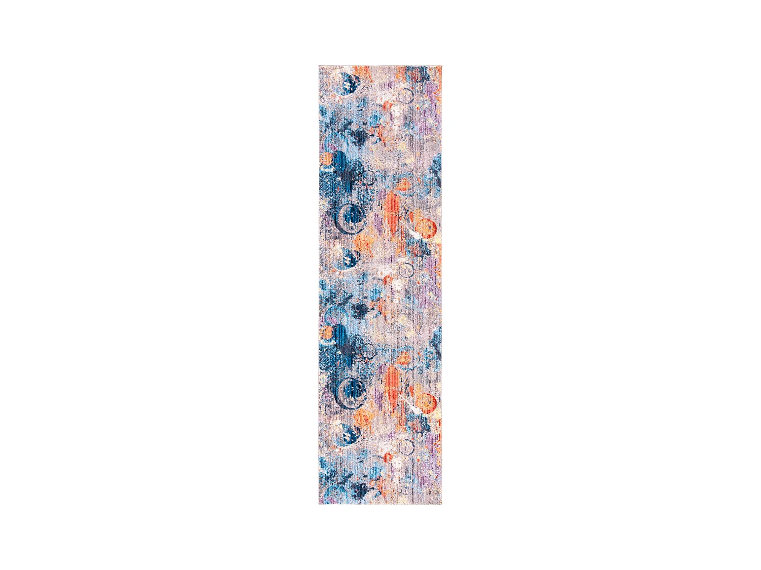 Tapis Gris/Bleu 69 X 244 cm - Nalla