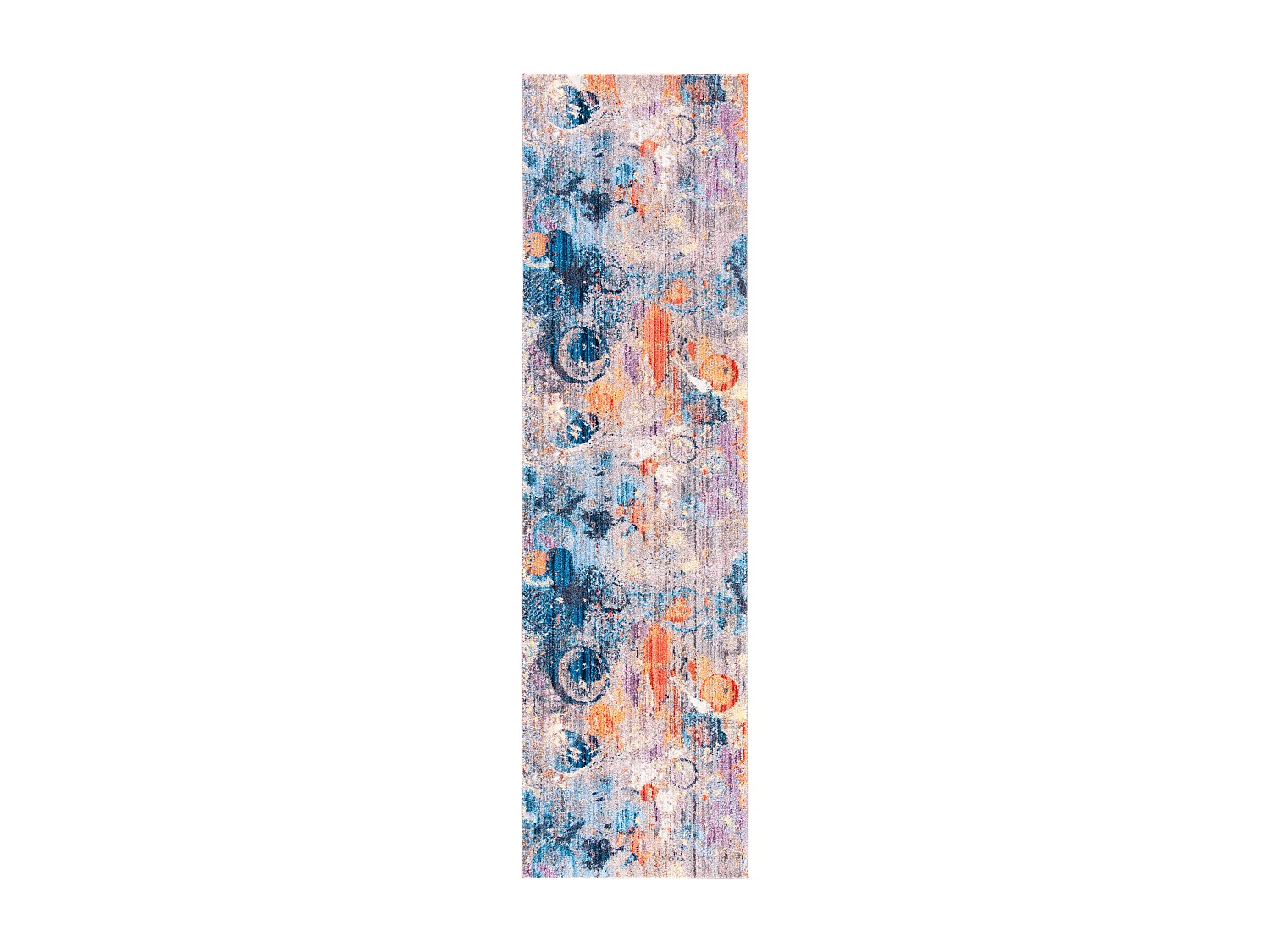 Tapis Gris/Bleu 69 X 244 cm - Nalla