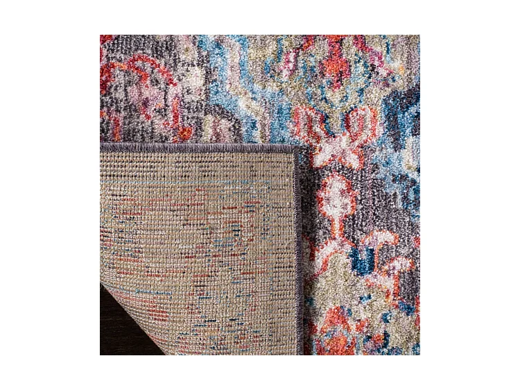 Tapis Gris/Bleu 91 X 152 cm - Lesley