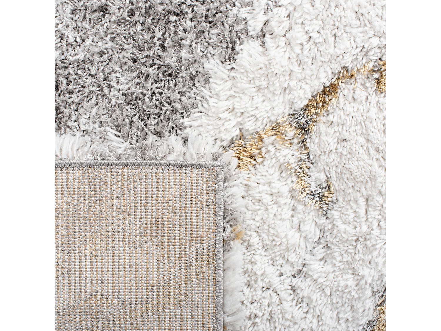 Tapis Gris 122 X 183 cm - Mukades