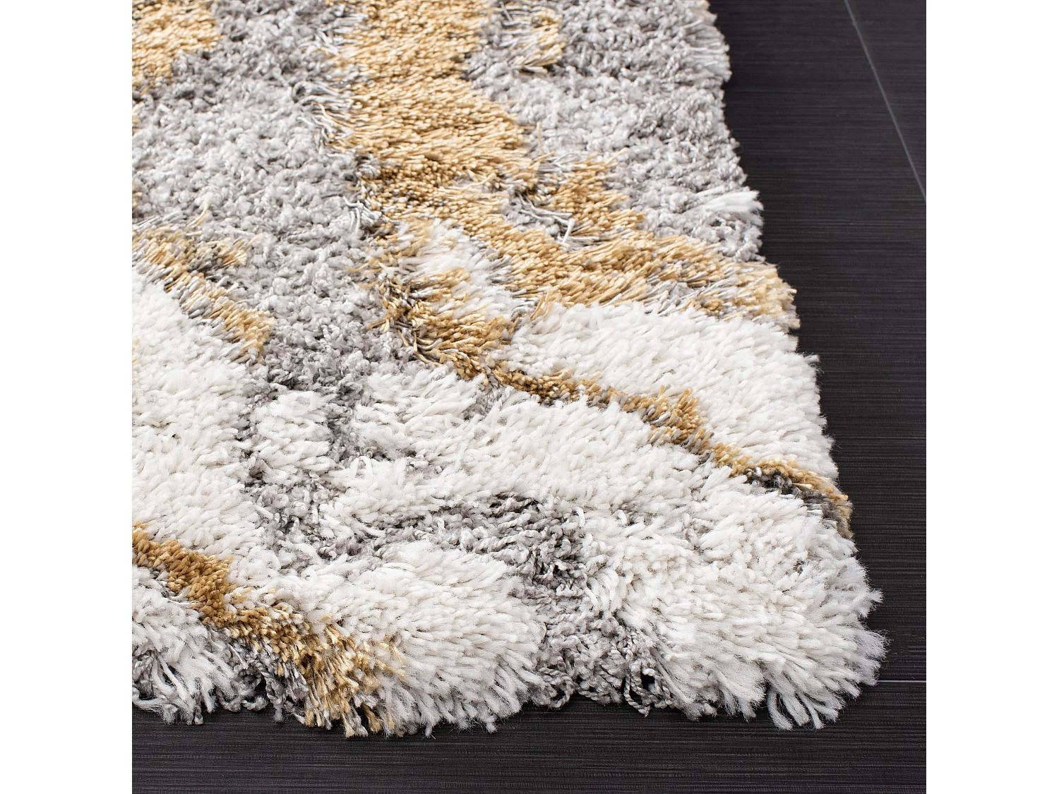 Tapis Gris 122 X 183 cm - Mukades