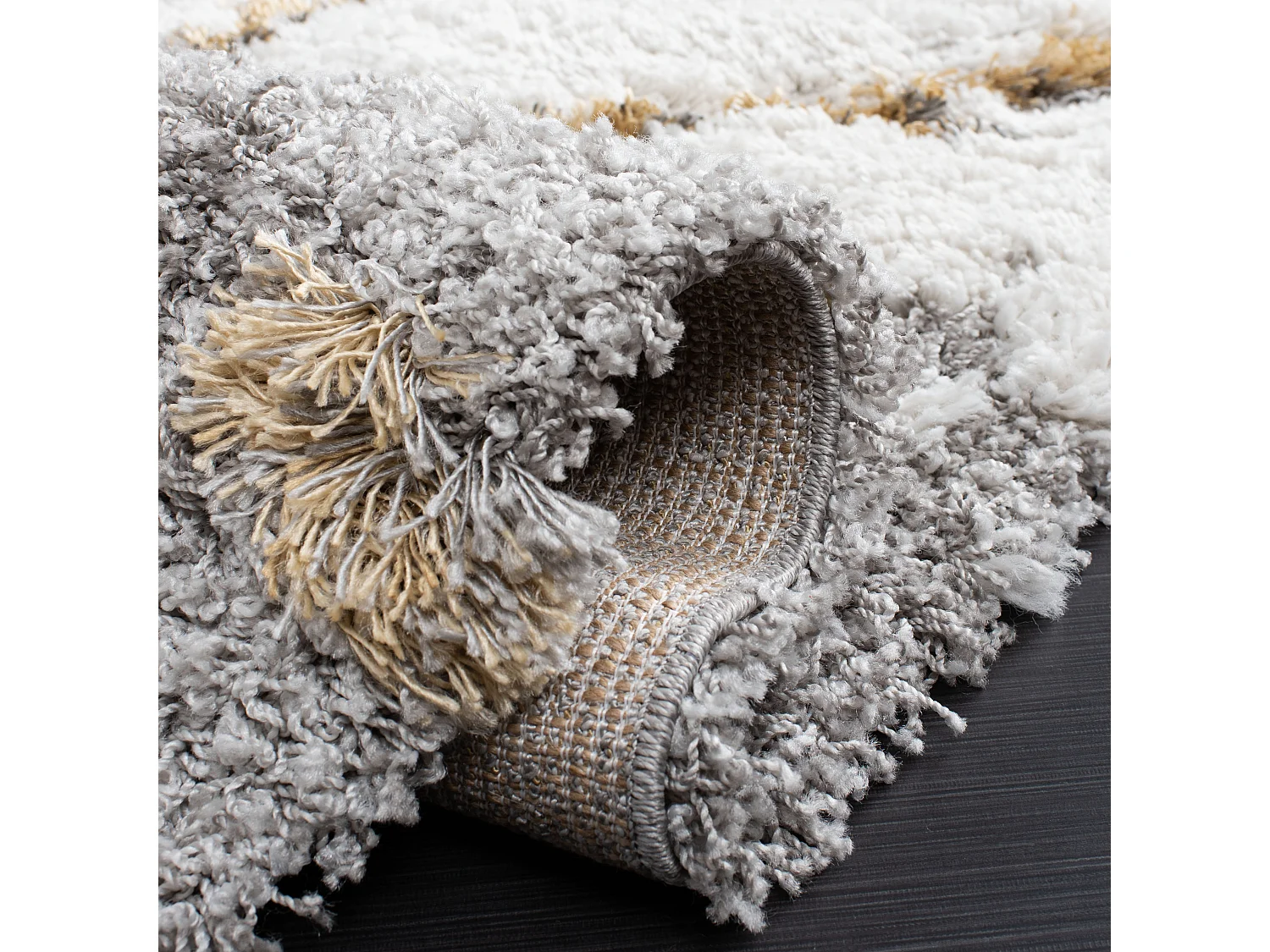Tapis Gris 122 X 183 cm - Mukades