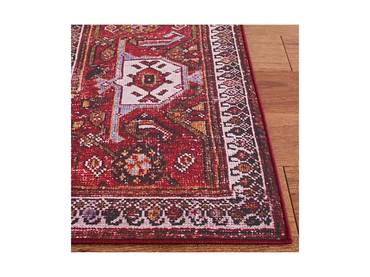 Tapis Bleu marine/rouille 244 X 305 cm - Patricia