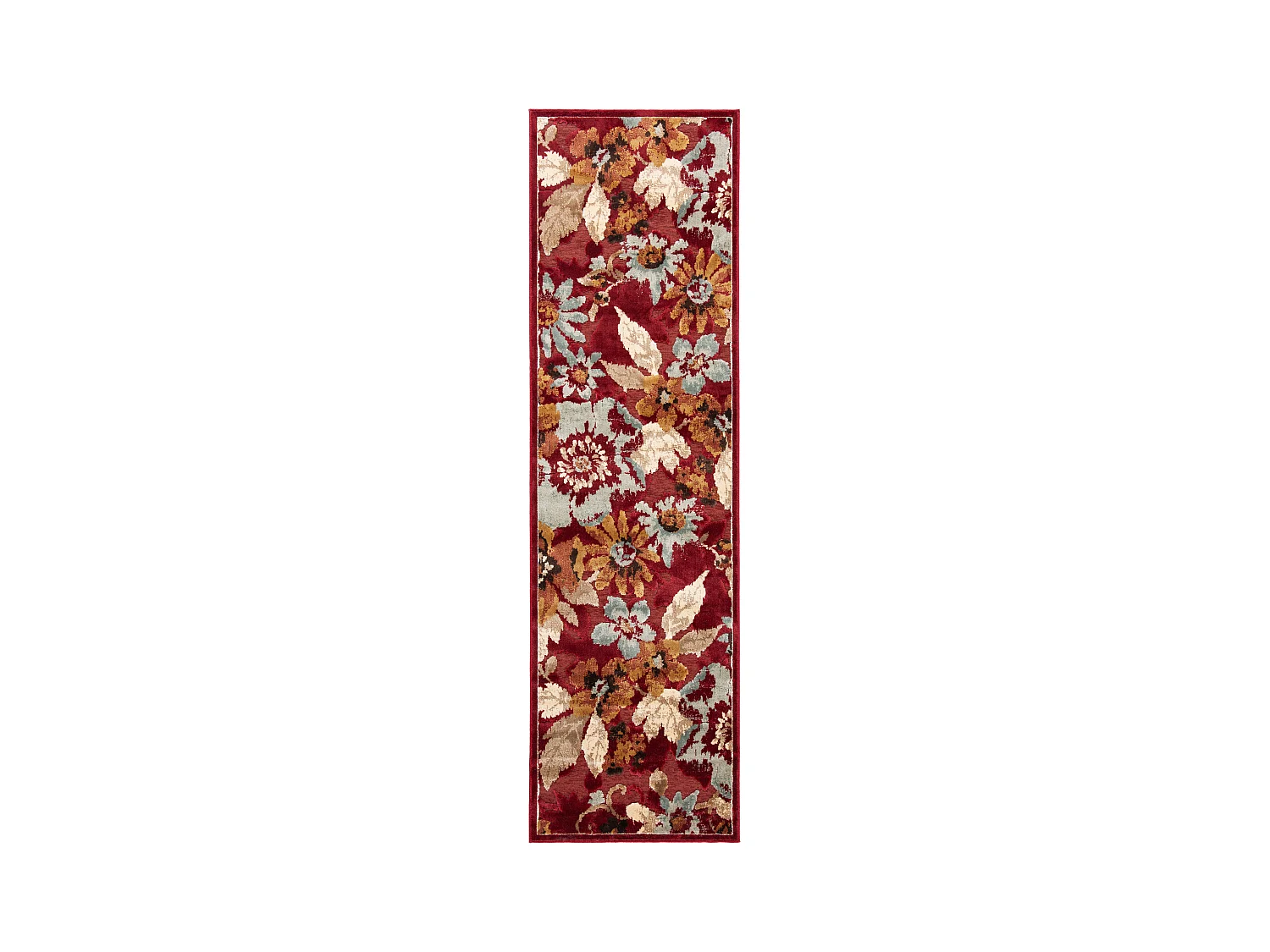 Tapis Rouge/Multicolore 66 X 244 cm - Amalia
