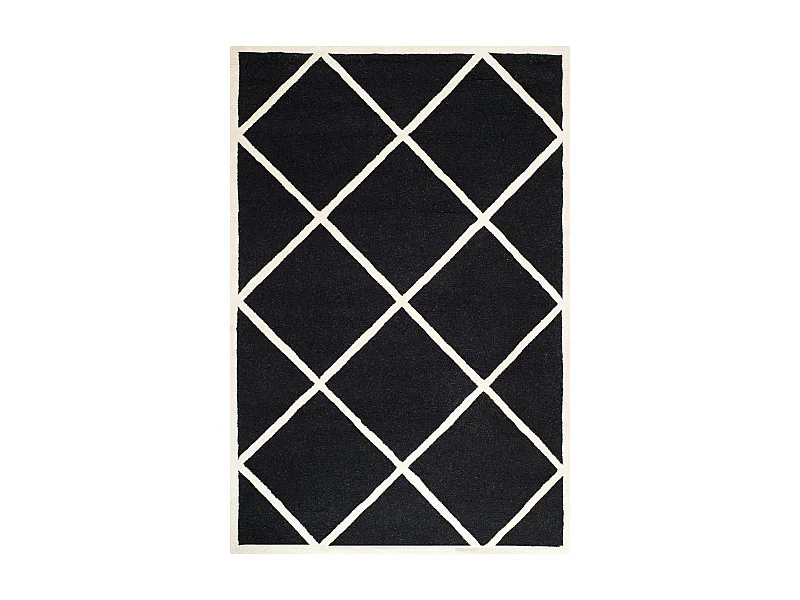Tapis Noir/Neutre 183 X 274 cm - Waynet