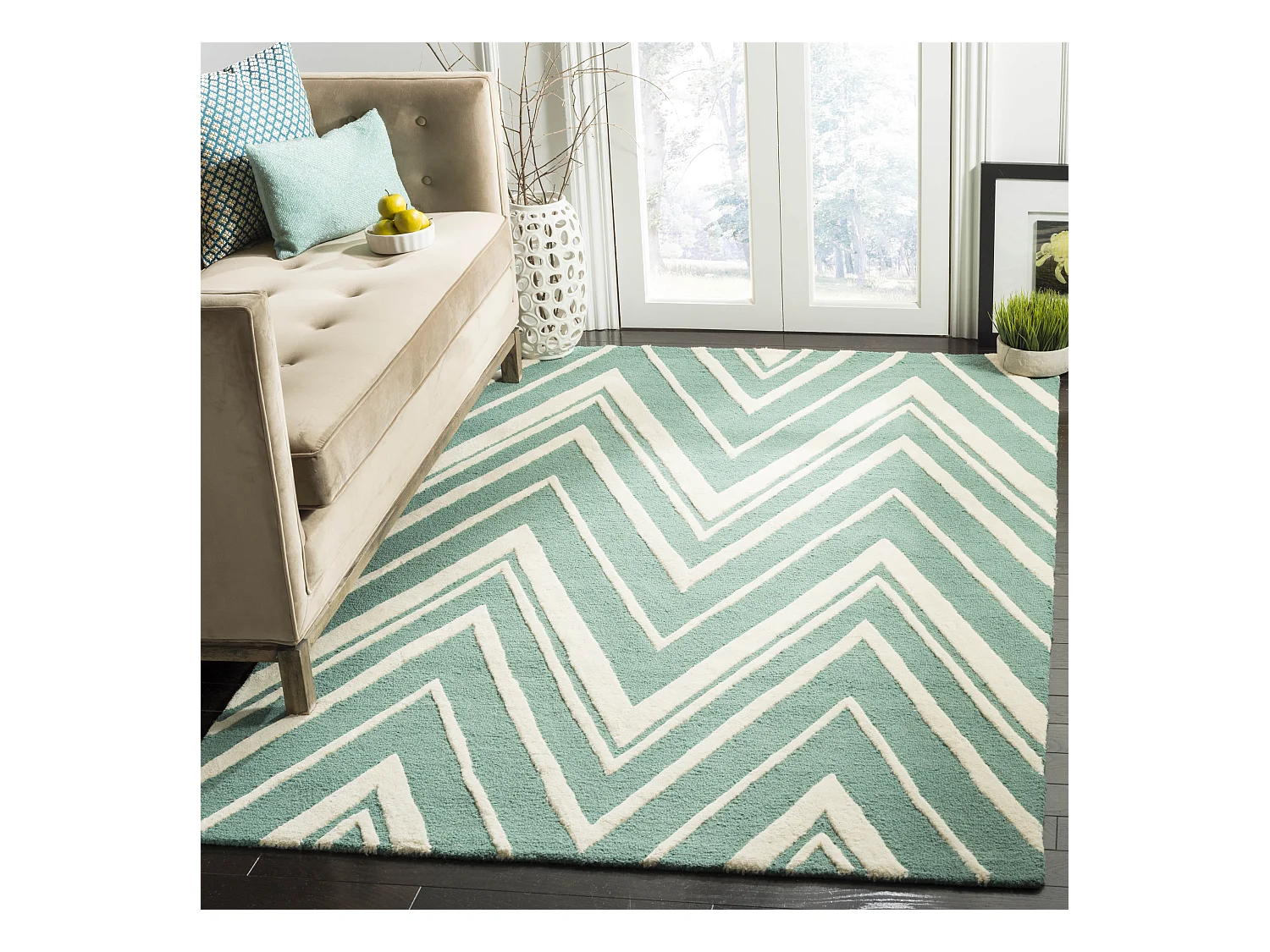 Tapis Bleu/Neutre 183 X 274 cm - Thessaly