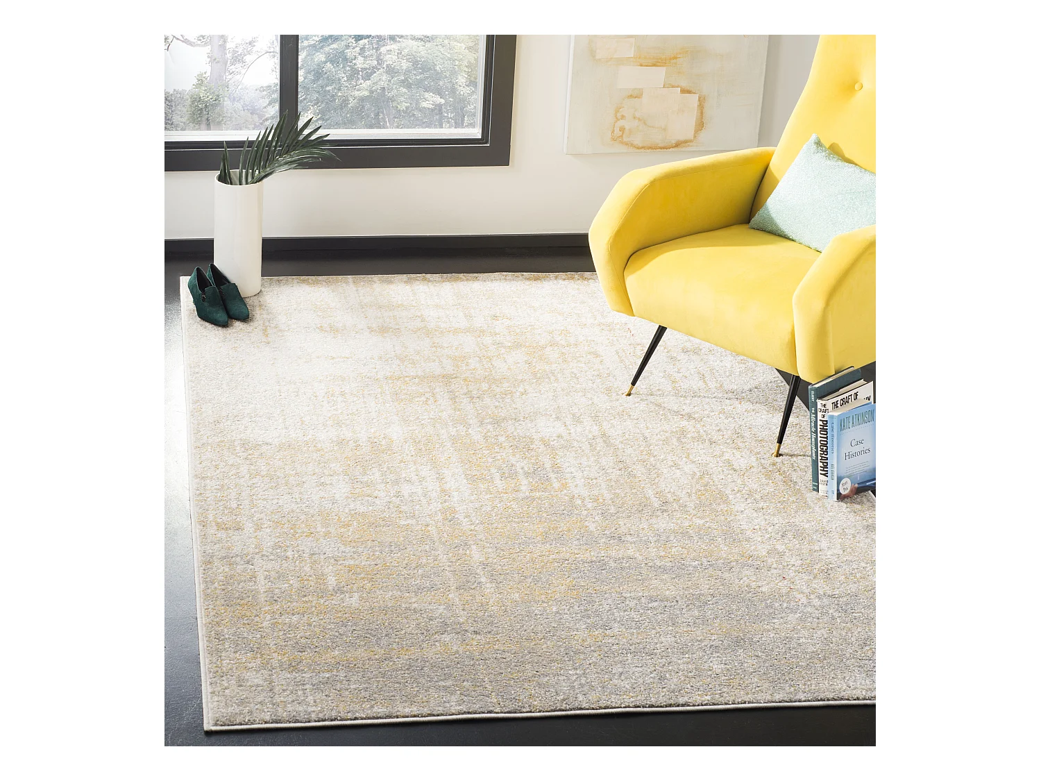 Tapis Blanc 183 X 274 cm - Brianna