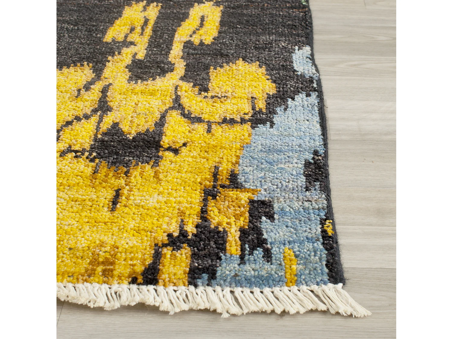 Tapis Noir/Or 183 X 274 cm - Aviana
