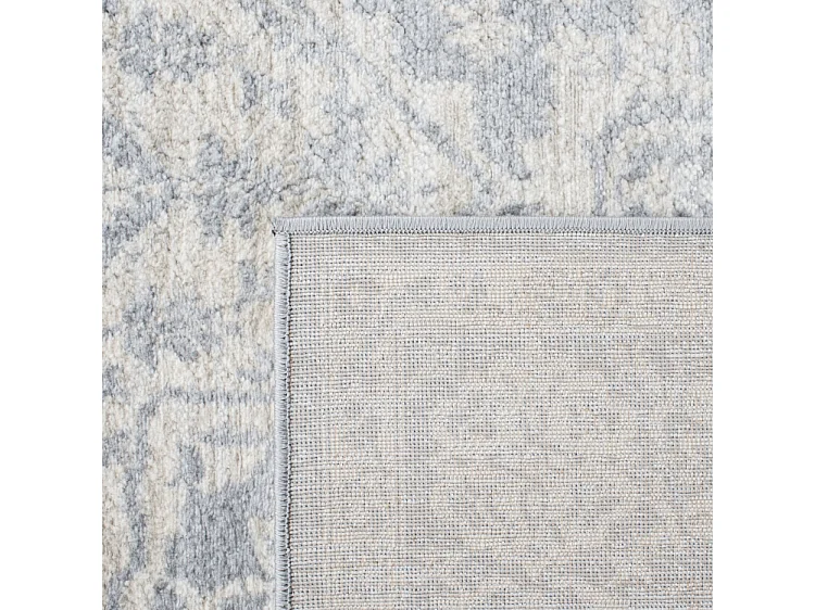 Tapis Gris clair/Ivoire 91 X 152 cm - Melany