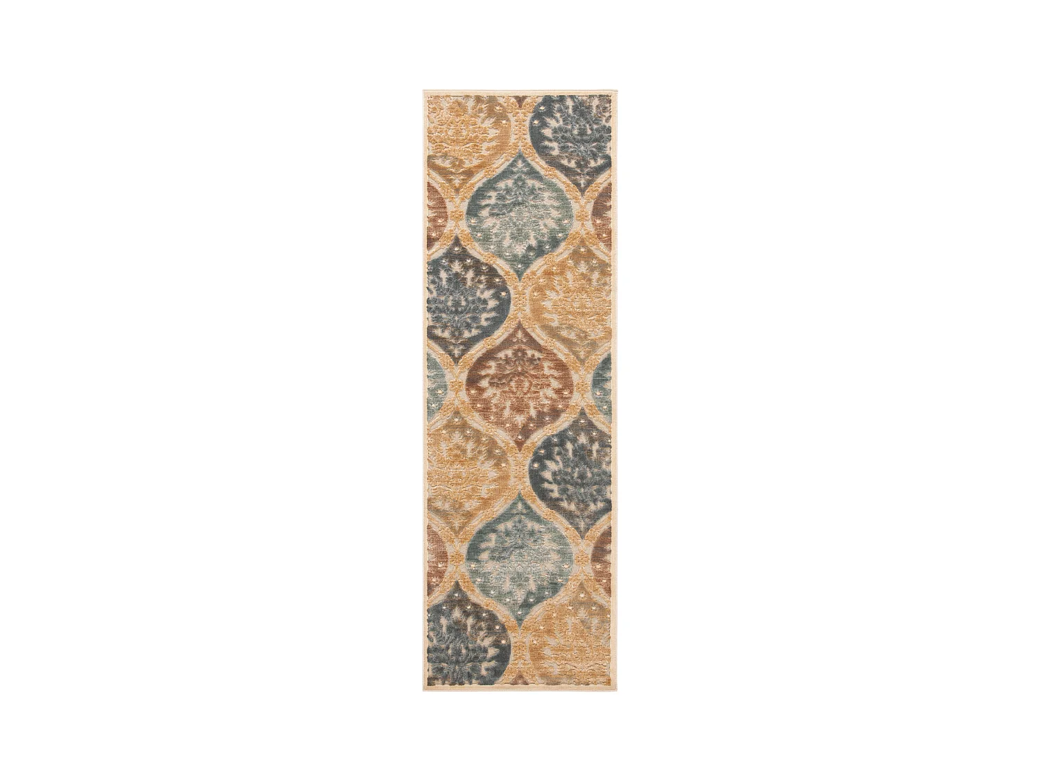 Tapis Neutre/Multicolore 160 X 229 cm - Roseau
