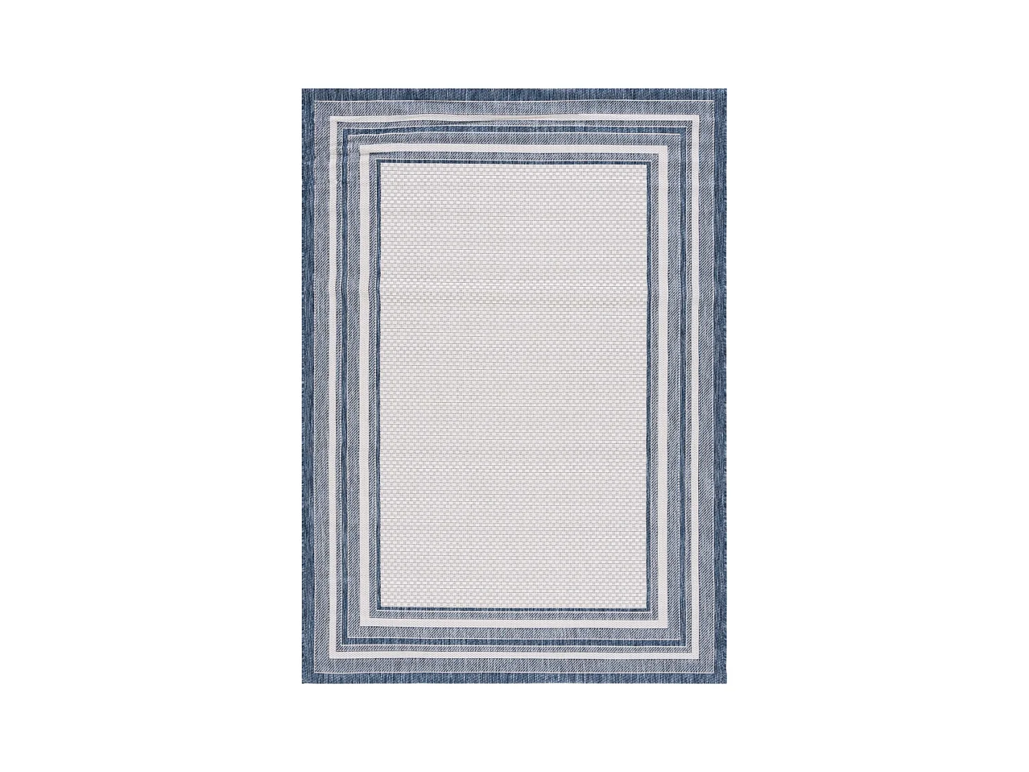 Tapis Ivoire/Marine 160 X 231 cm - Aeliana