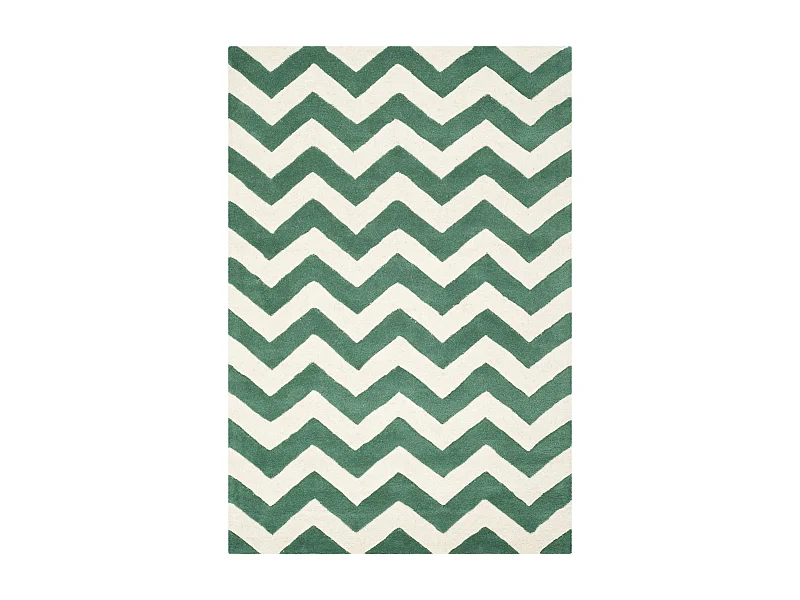 Tapis Bleu/Neutre 91 X 152 cm - Anneliese