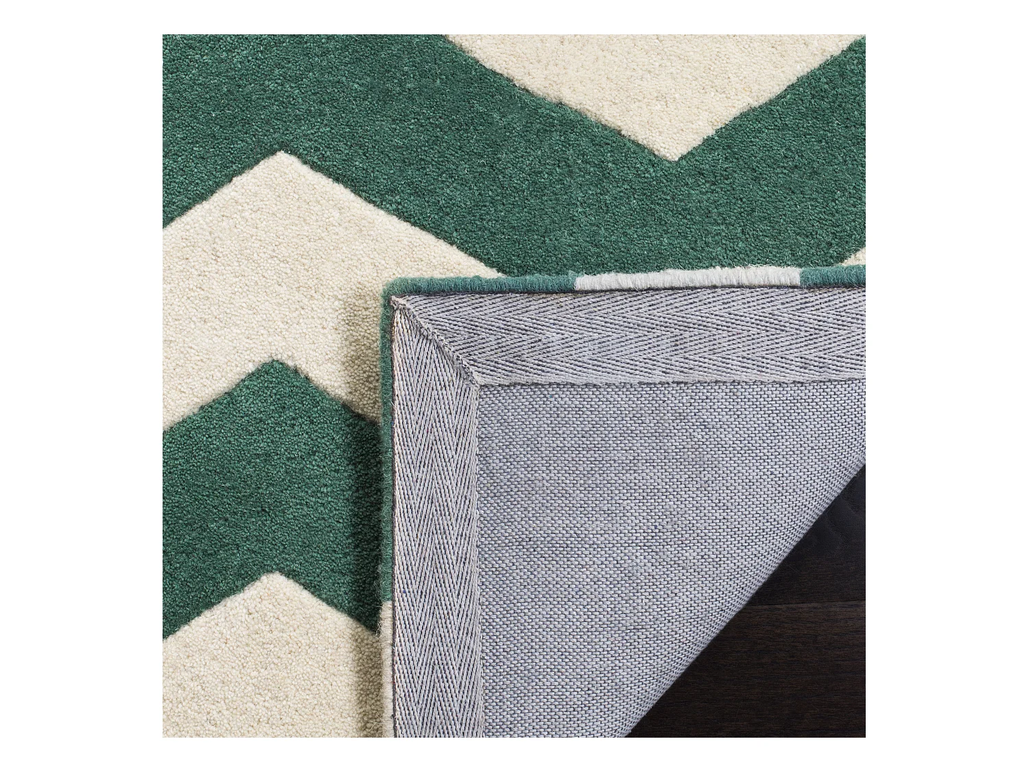 Tapis Bleu/Neutre 91 X 152 cm - Anneliese