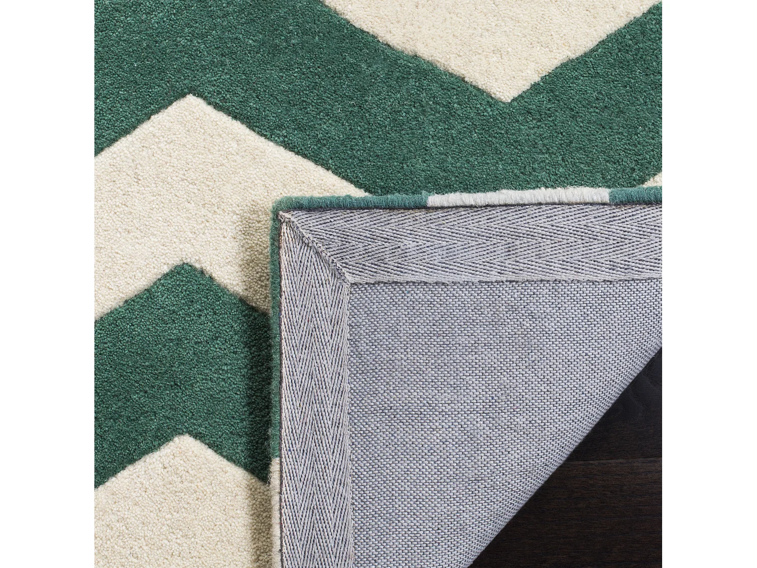 Tapis Bleu/Neutre 91 X 152 cm - Anneliese