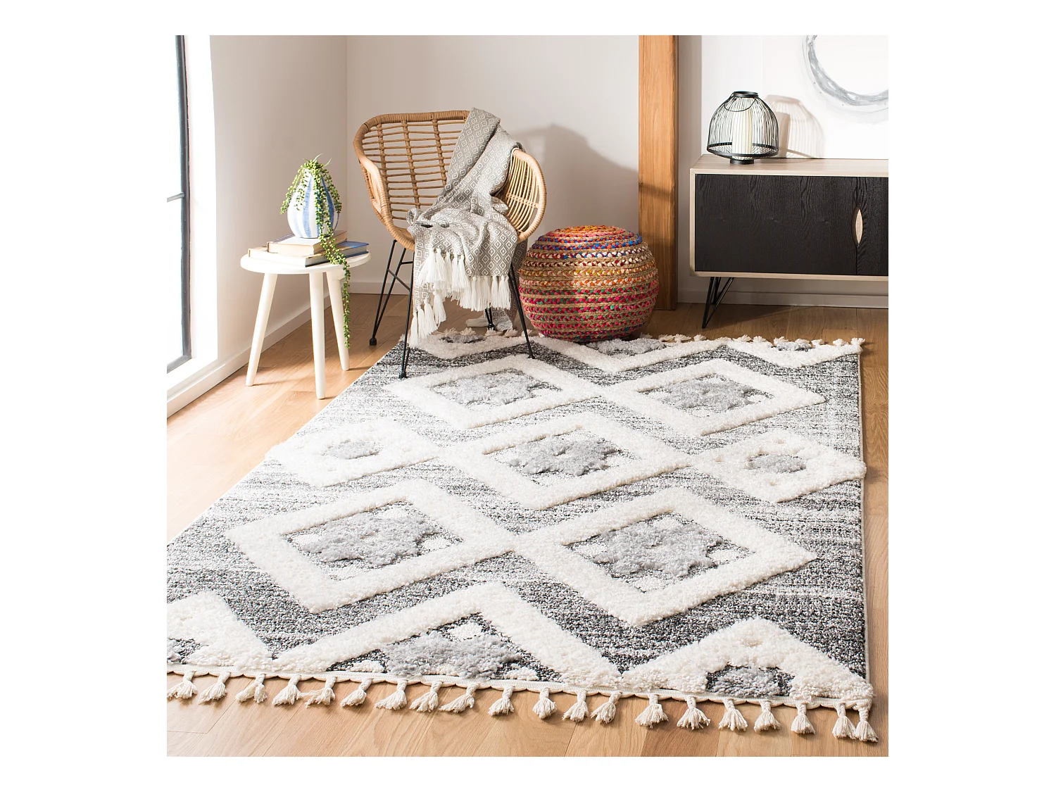Tapis Gris/Neutre 160 X 229 cm - Margot