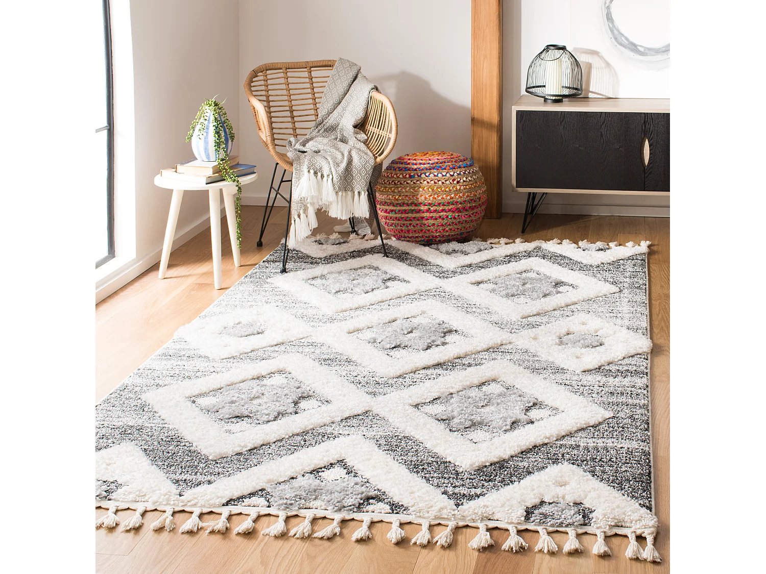 Tapis Gris/Neutre 160 X 229 cm - Margot