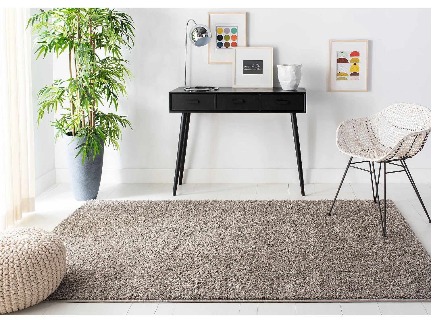 Tapis Gris 122 X 183 cm - Rafi