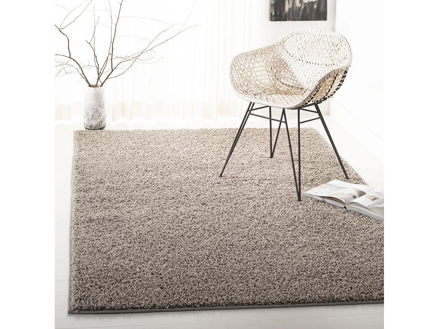 Tapis Gris 122 X 183 cm - Rafi