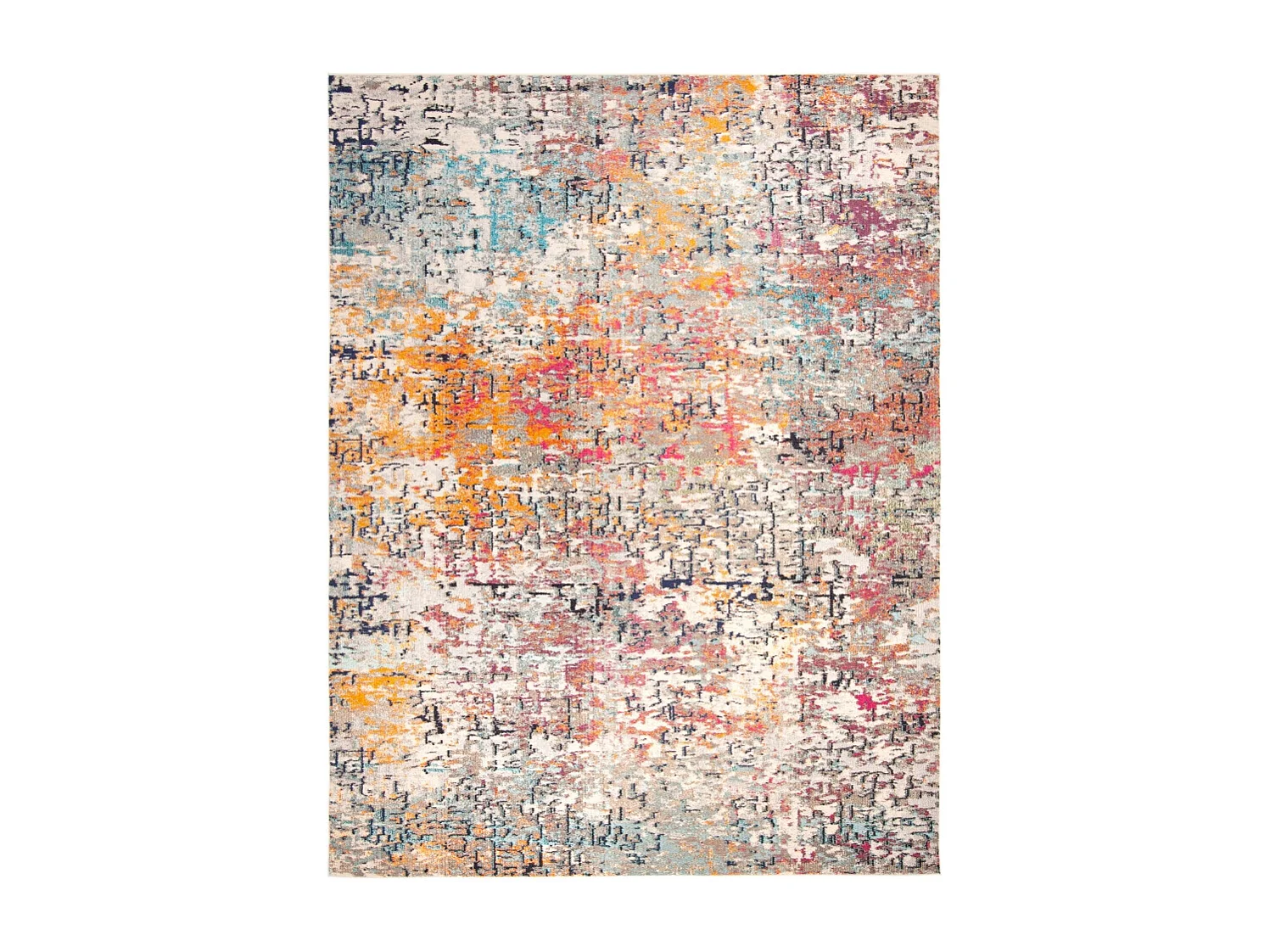 Tapis Gris/Rose 305 X 427 cm - Manjor