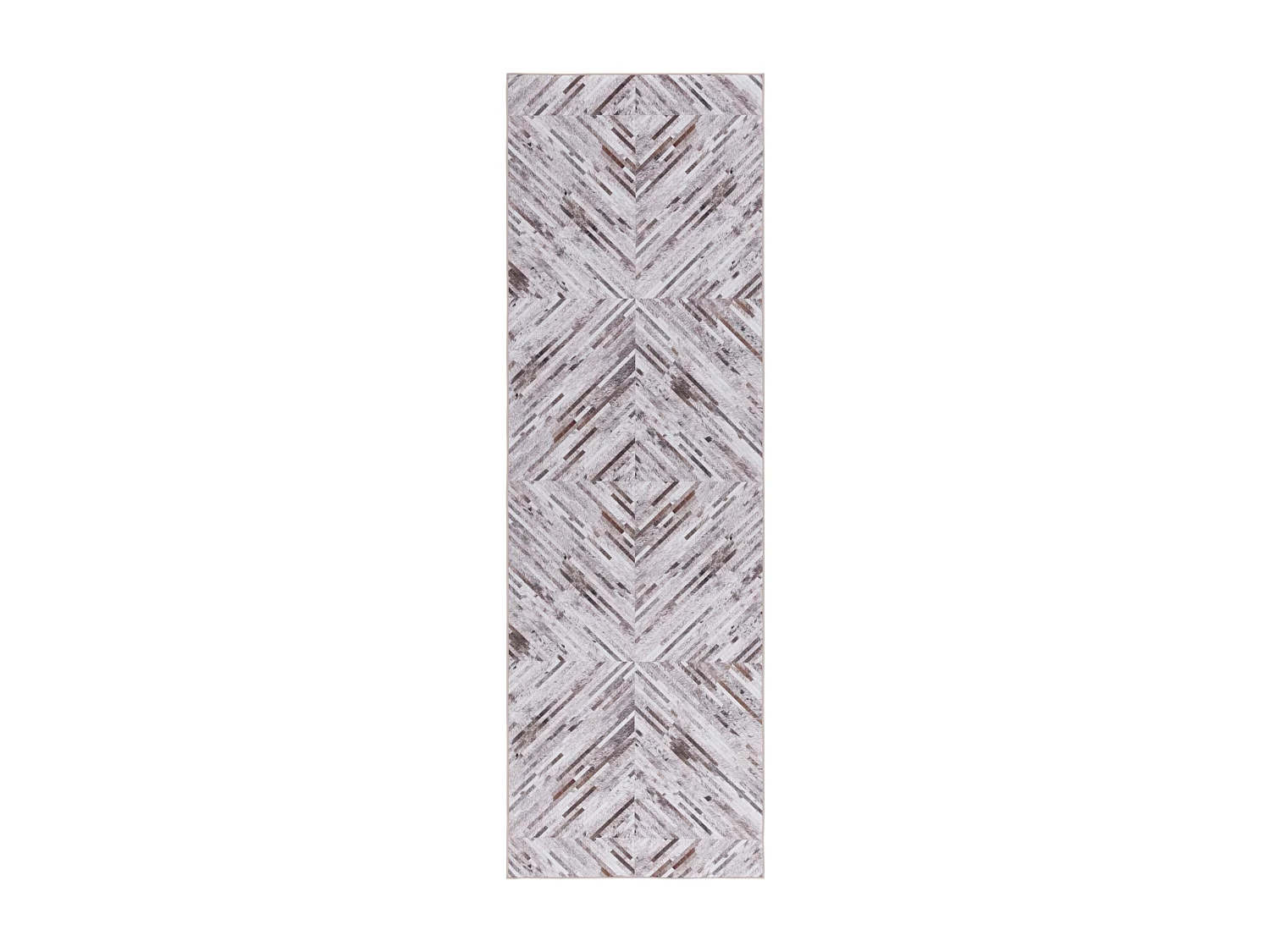 Tapis Beige/Brun 76 X 244 cm - Nessa