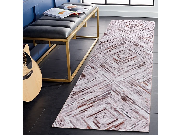 Tapis Beige/Brun 76 X 244 cm - Nessa