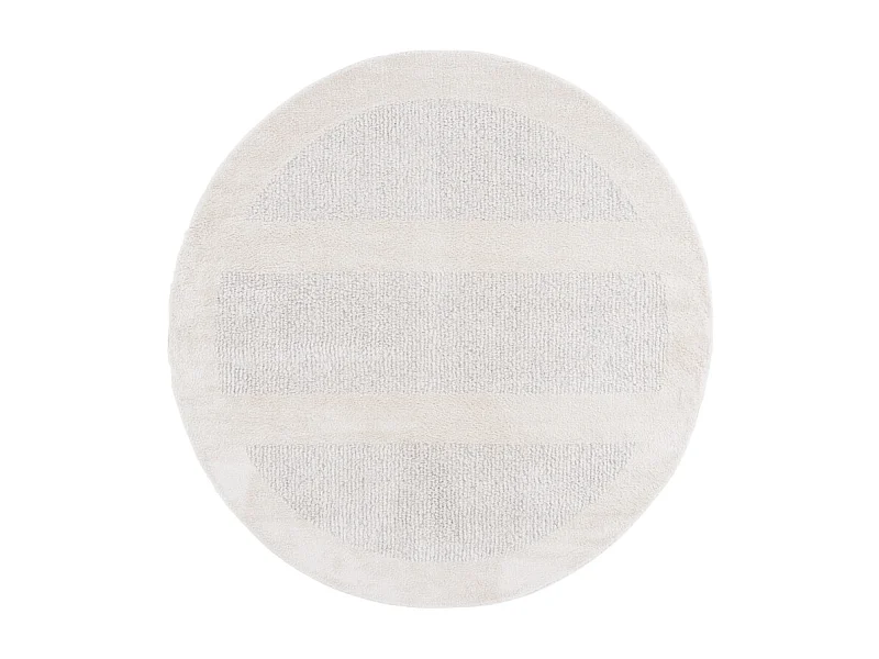 Tapis Ivoire/Gris 201 X 201 cm - Brezlyn