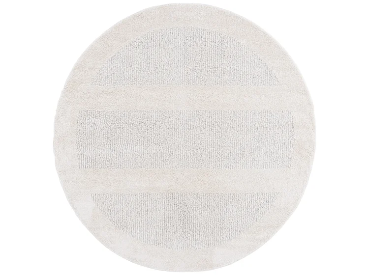 Tapis Ivoire/Gris 201 X 201 cm - Brezlyn