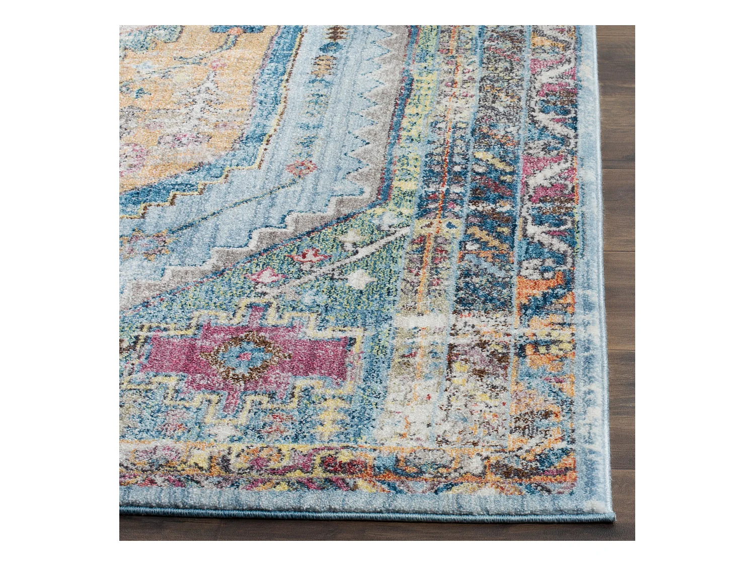 Tapis Bleu/Neutre 122 X 183 cm - Marlie