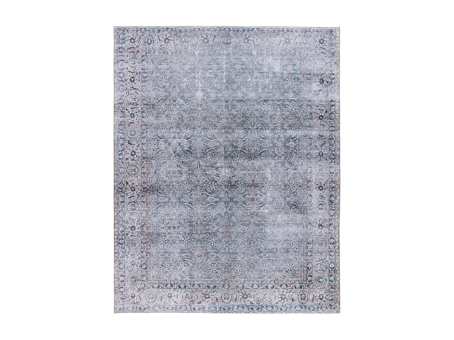 Tapis Bleu/Beige 244 X 305 cm - Sapphira