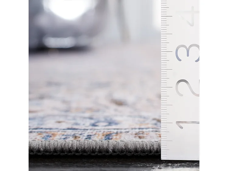 Tapis Bleu/Beige 244 X 305 cm - Sapphira