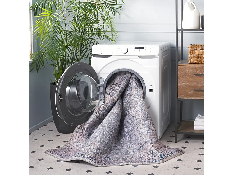 Tapis Bleu/Beige 244 X 305 cm - Sapphira