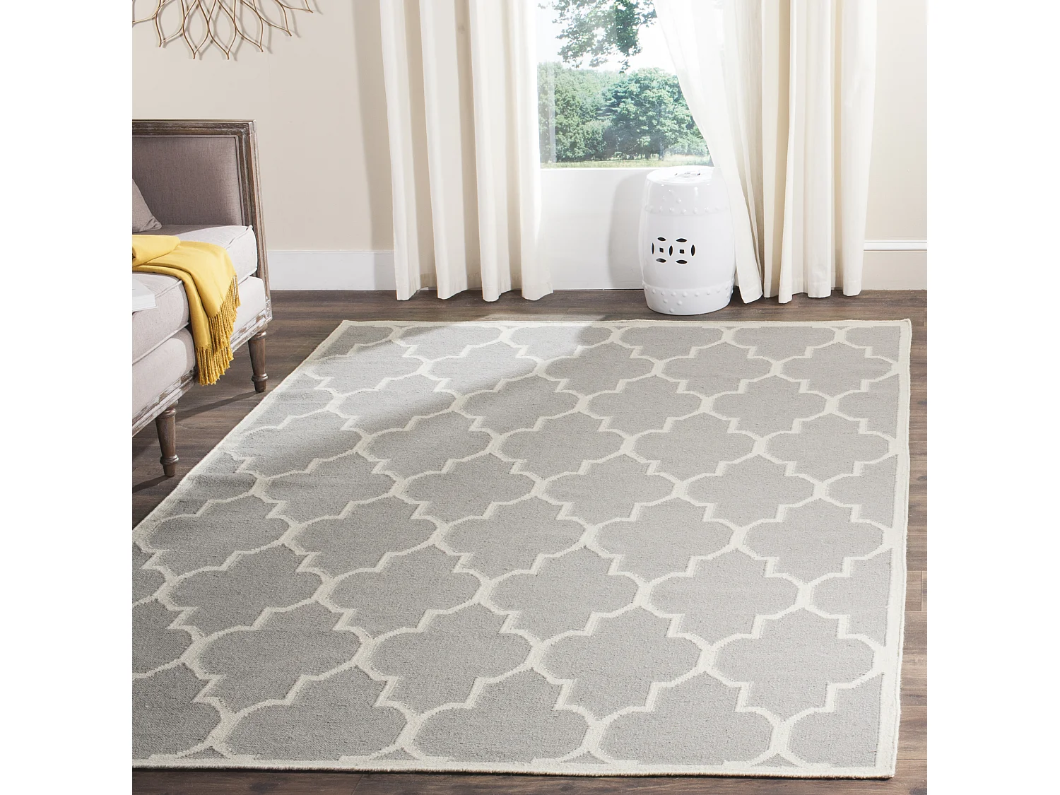 Tapis Gris/Neutre 122 X 183 cm - Summer