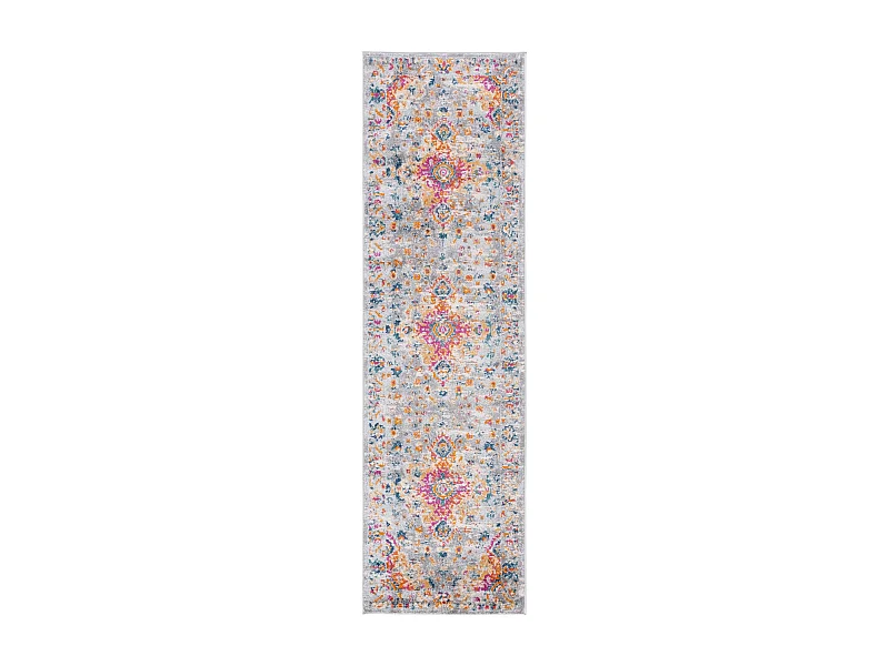 Tapis Gris/Fuchsia 69 X 244 cm - Shannon