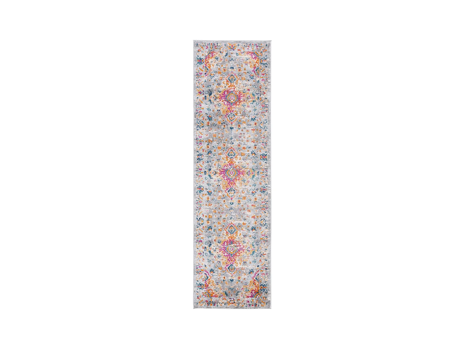 Tapis Gris/Fuchsia 69 X 244 cm - Shannon