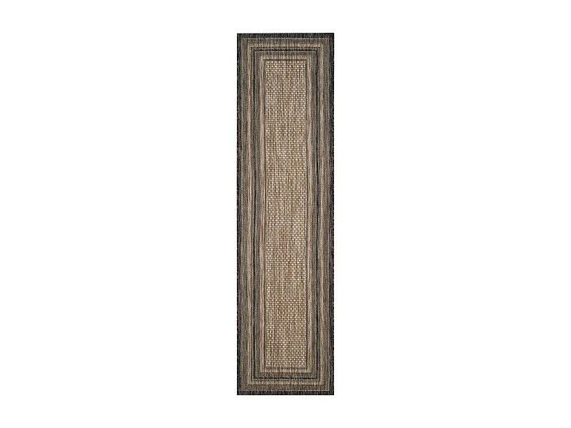 Tapis Naturel/Noir 69 X 244 cm - Anwen