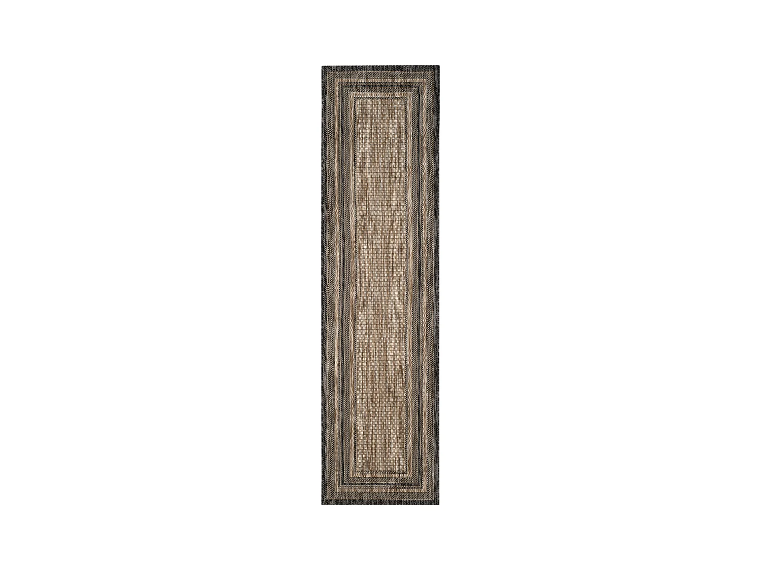 Tapis Naturel/Noir 69 X 244 cm - Anwen