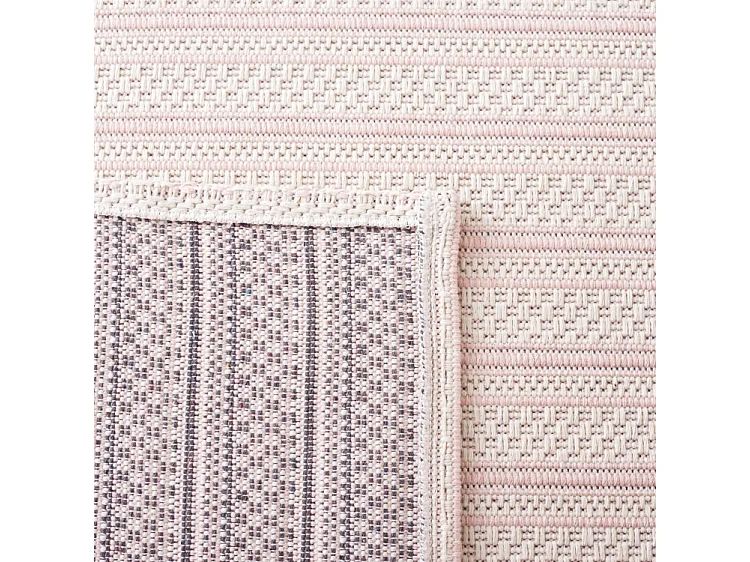 Tapis Rose/Ivoire 201 X 274 cm - Indie