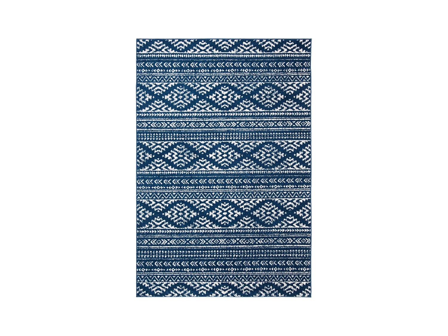 Tapis Bleu Marine/Neutre 160 X 229 cm - Hope