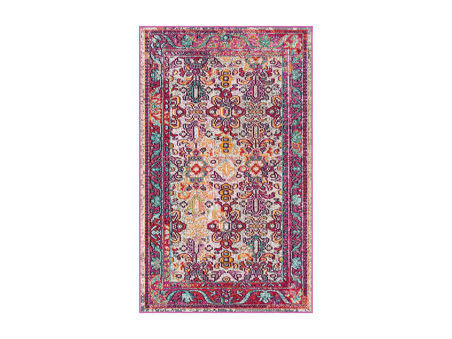 Tapis Bleu/Rose 91 X 152 cm - Duffy