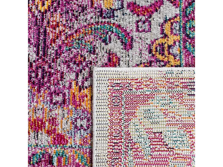 Tapis Bleu/Rose 91 X 152 cm - Duffy